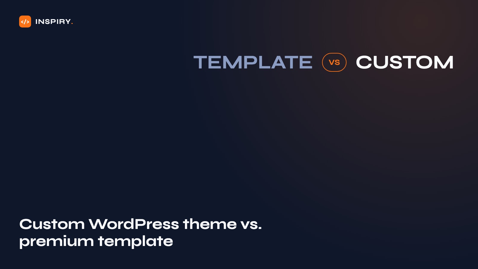 Custom WordPress theme development compared with a premium template: cost, performance, and flexibility trade-offs