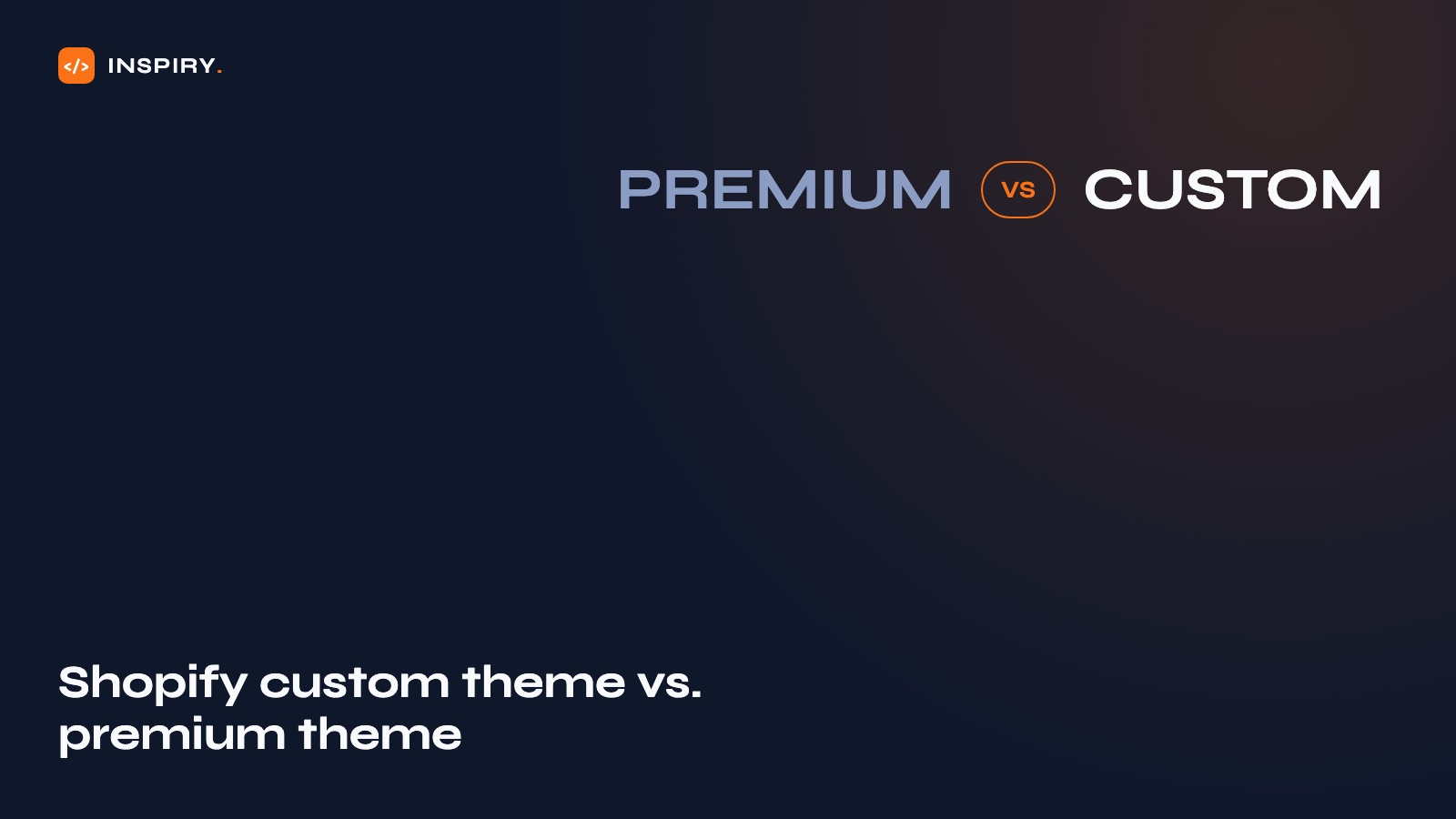 Comparison of a premium Shopify theme storefront and a custom Liquid theme built around specific products